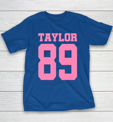 Pink Numbers Taylor 89 Youth T-Shirt 6