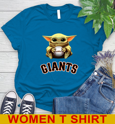MLB Baseball San Francisco Giants Star Wars Baby Yoda Shirt 95