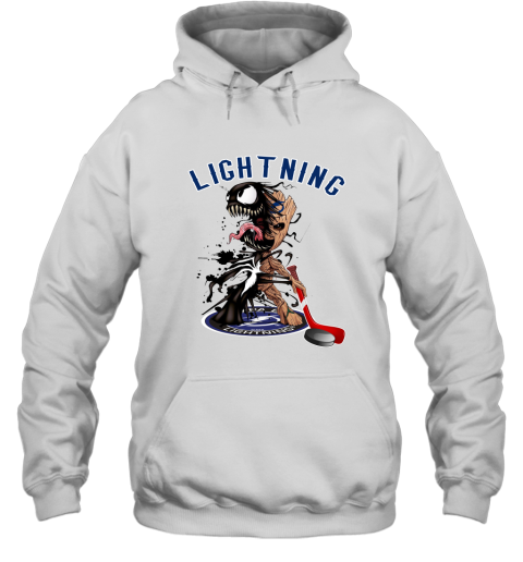 NHL Tampa Bay Lightning Hockey Venom Groot Guardians Of The Galaxy 7zHGuAxqW7Y hoodie 23 95 151514 front white