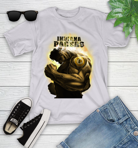 Indiana Pacers NBA Basketball Hulk Marvel Avengers Sports Youth T-Shirt 4