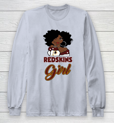 Washington Redskins Girl NFL Long Sleeve T-Shirt 6