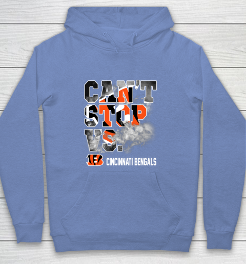 NFL Cincinnati Bengals Can't Stop Vs Youth Hoodie 8
