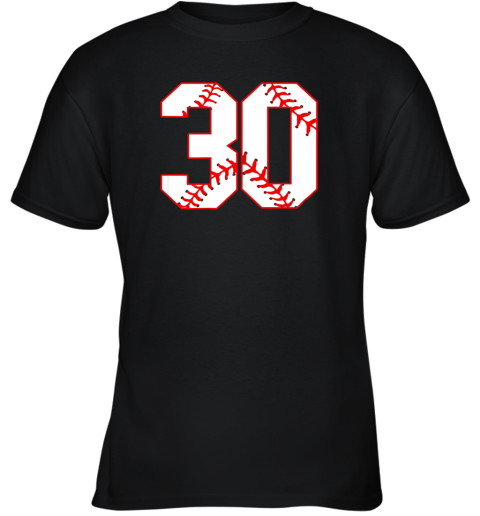 Thirtieth Birthday Party 30th Baseball Shirt Born 1989 Youth T-Shirt