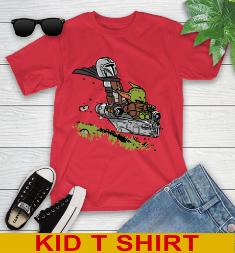 Baby Yoda and Mando Shirt 110