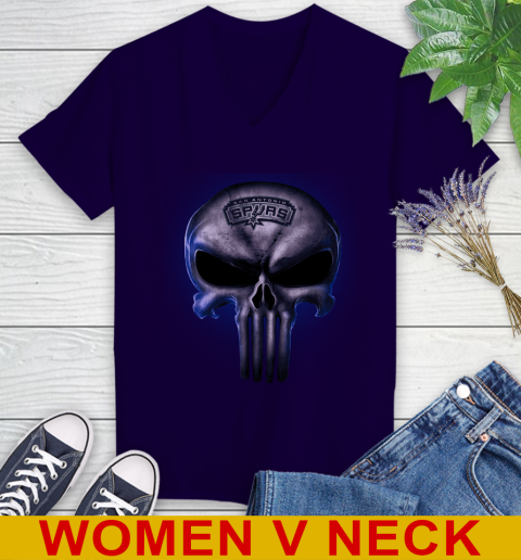 Spurs skull shirt deals