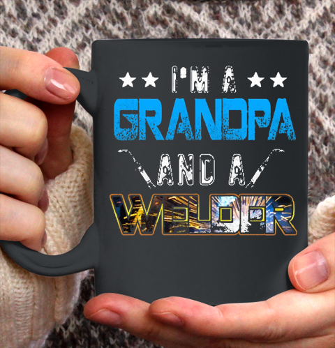 Welder American Usa Patriotic Welder Grandpa Ceramic Mug 11oz