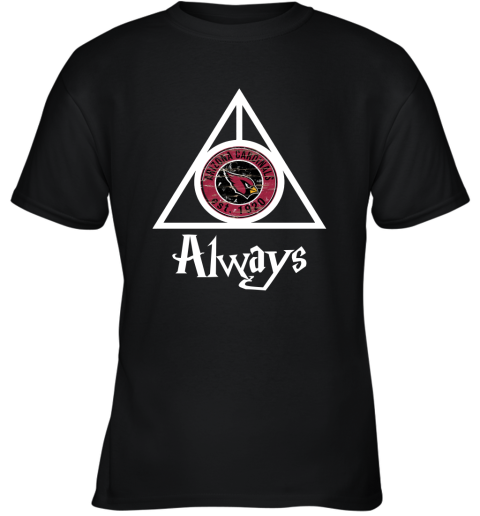 Always Love The Arizona Cardinals x Harry Potter Mashup Youth T-Shirt