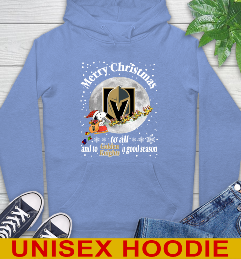 Vegas Golden Knights Merry Christmas To All And To Golden Knights A Good Season NHL Hockey Sports Hoodie 11
