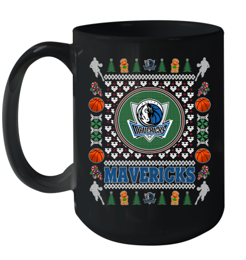 Dallas Mavericks Merry Christmas NBA Basketball Loyal Fan Ceramic Mug 15oz