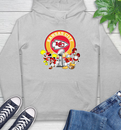 Kansas City Chiefs super bowl 2019 2020 mickey mouse minnie mouse donald duck daisy duck football shirt 18