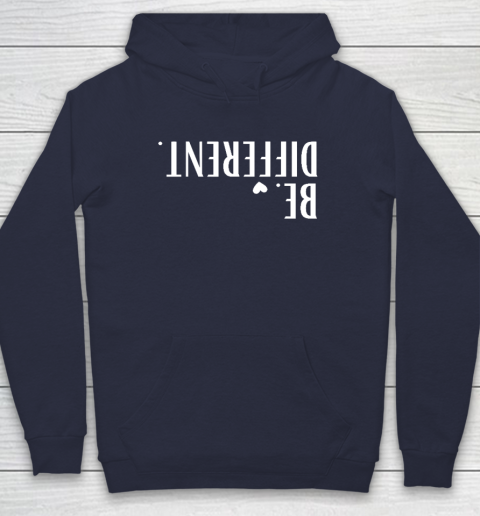 Funny Upside Down Be Different Hoodie 2