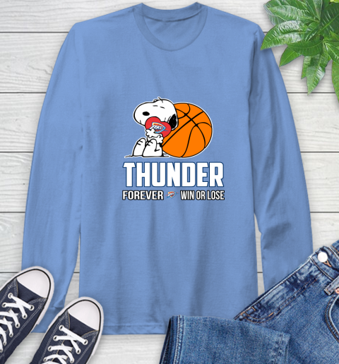 NBA The Peanuts Movie Snoopy Forever Win Or Lose Basketball Oklahoma City Thunder_000 68