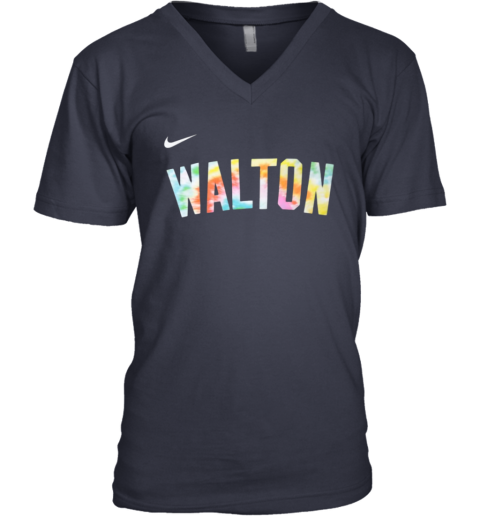 Boston Celtics Bill Walton Nike V-Neck T-Shirt