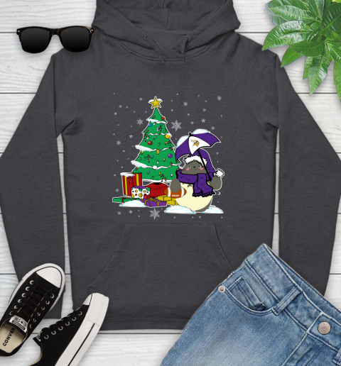 Minnesota Vikings NFL Football Cute Tonari No Totoro Christmas Sports Youth Hoodie 8