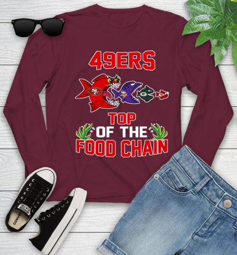 San Francisco 49ers Top Of The Food Chain NFL Shirts 117
