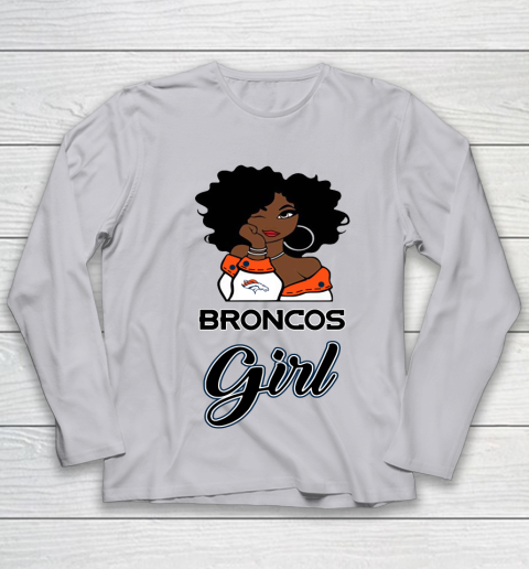 Denver Broncos Girl NFL Youth Long Sleeve 5