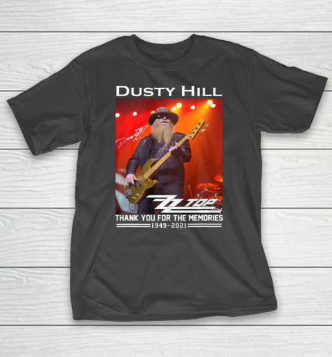 Dusty Hill Thank You For Memories T-Shirt