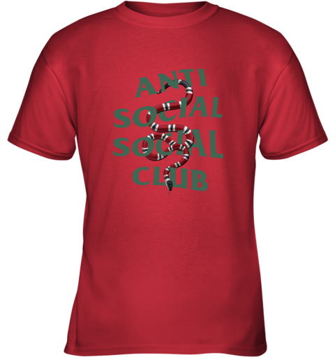 Anti Social Social Club ASSC GC Snake Youth T-Shirt