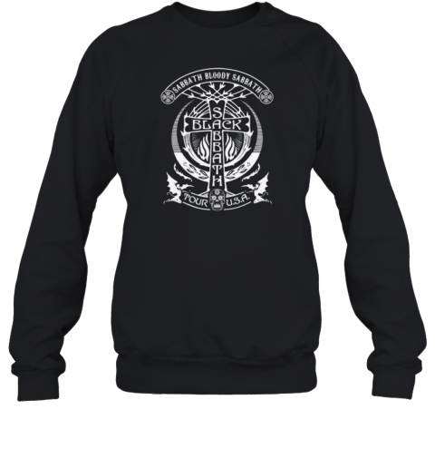 Sabbath Bloody Black Sabbath Tour USA Sweatshirt