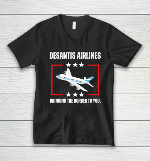 DeSantis Airlines V-Neck T-Shirt