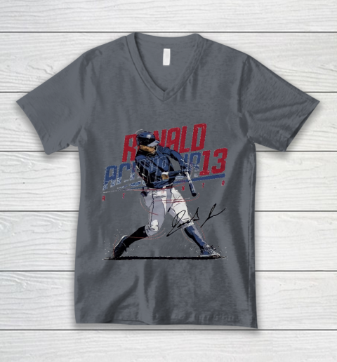Ronald Acuna Jr 13 V-Neck T-Shirt 4
