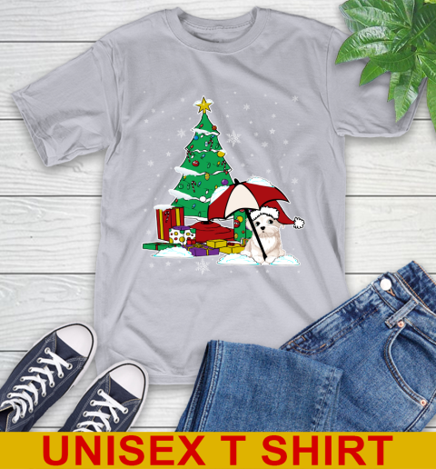 Maltese Christmas Dog Lovers Shirts 5