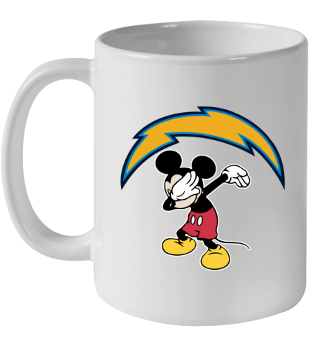 San Diego Chargers NFL Football Dabbing Mickey Disney Sports Ceramic Mug 11oz