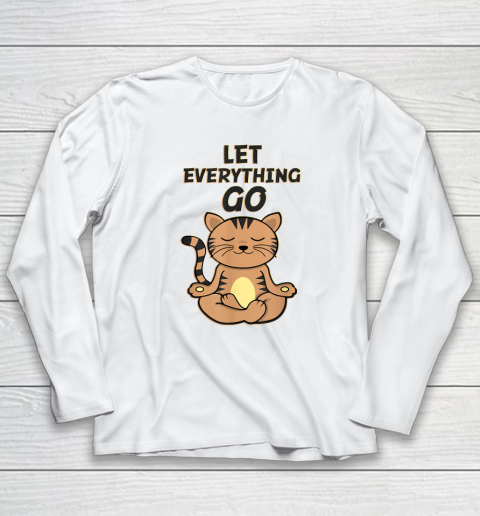 Yoga cat cheap t shirt