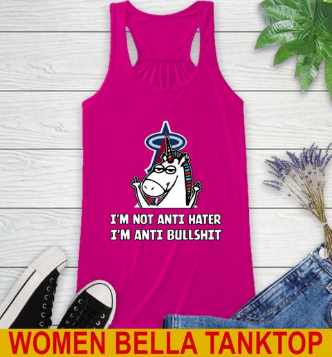 Los Angeles Angels MLB Baseball Unicorn I'm Not Anti Hater I'm Anti Bullshit (1) Racerback Tank 8