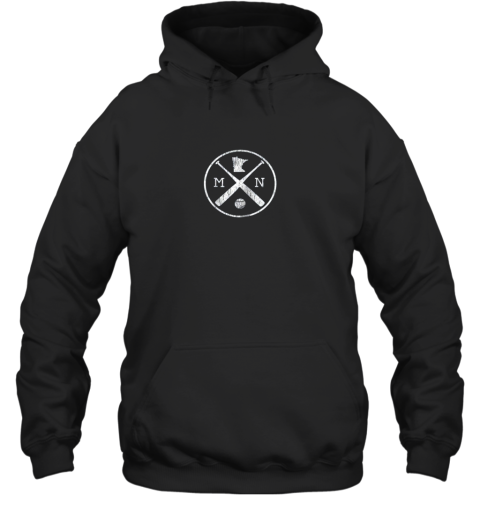 Minnesota Crossed Bats MPLS STP Baseball Graphic Hoodie