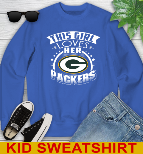 Green Bay Packers NFL Football This Girl Loves Her Team 114
