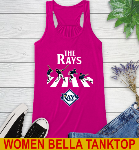 MLB Baseball Tampa Bay Rays The Beatles Rock Band Shirt Racerback Tank 6