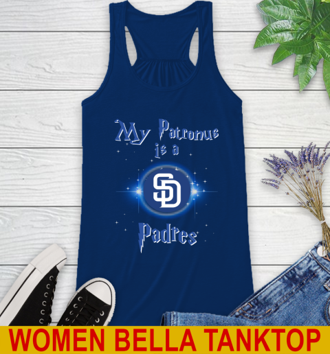 MLB Baseball Harry Potter My Patronus Is A San Diego Padres Racerback Tank 7