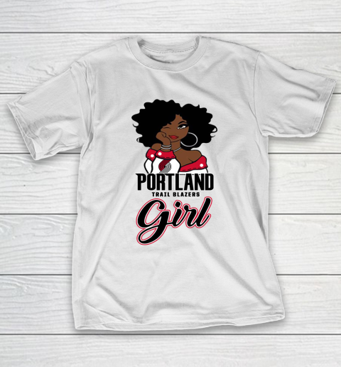 Portland Trail Blazers Girl NBA T-Shirt