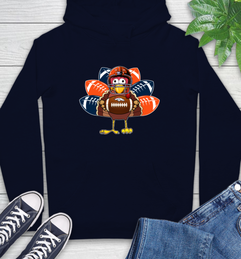 Denver Broncos Turkey Thanksgiving Day Hoodie 4