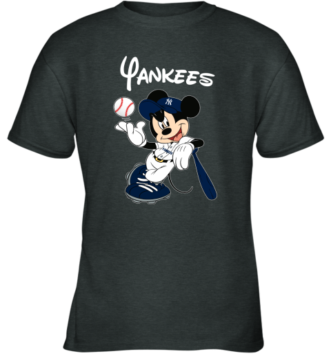 Baseball Mickey Team New York Yankees Youth Sweatshirt 