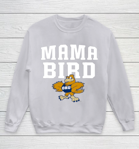 Oral Roberts Golden Eagles Mama Mascot Youth Sweatshirt 3