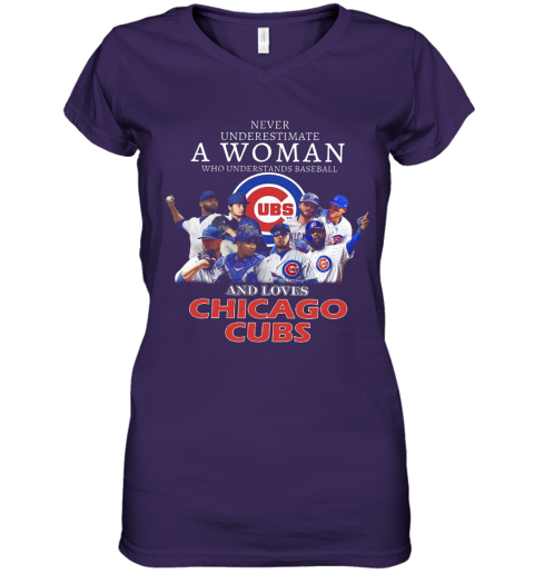 chicago cubs women's t shirts