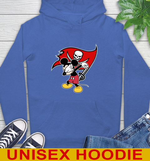 Tampa Bay Buccaneers NFL Football Dabbing Mickey Disney Sports Hoodie 9