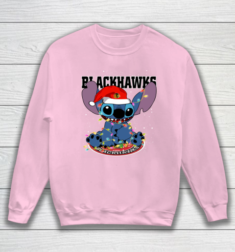 Chicago Blackhawks NHL Hockey noel stitch Christmas Sweatshirt 5