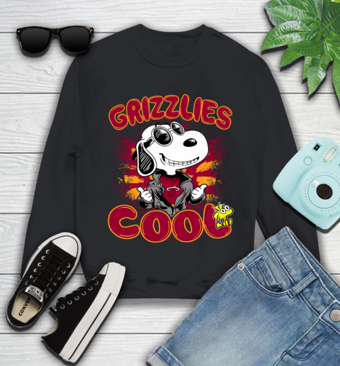 NBA Basketball Miami Heat Cool Snoopy Shirt Youth Sweatshirt