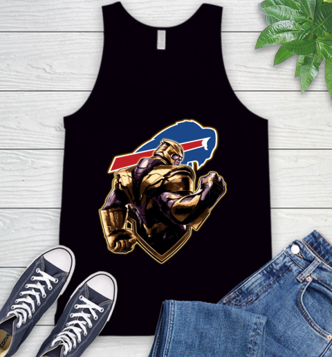 NFL Thanos Avengers Endgame Football Sports Buffalo Bills Tank Top 2