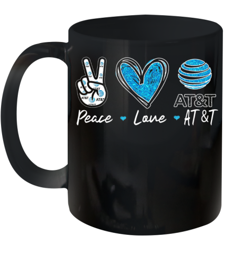 Peace Love At Ceramic Mug 11oz