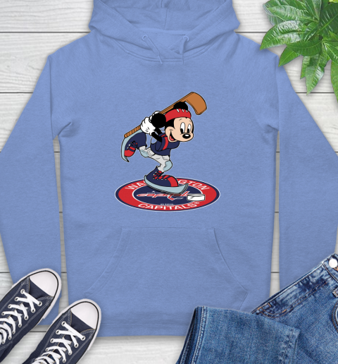 NHL Hockey Washington Capitals Cheerful Mickey Disney Shirt Hoodie 12