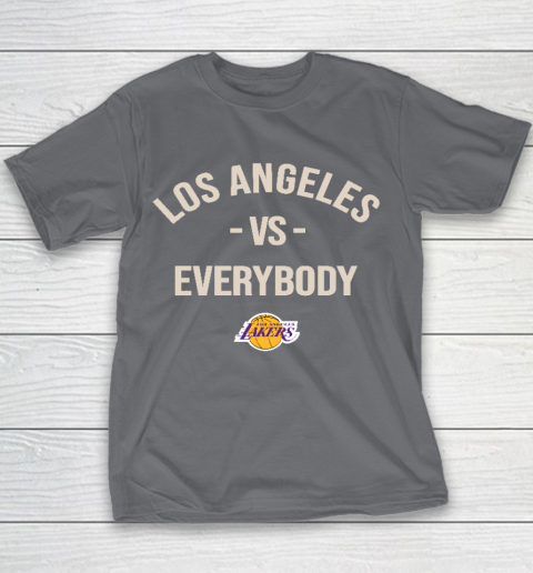 Los Angeles Lakers Vs Everybody Youth T-Shirt 5