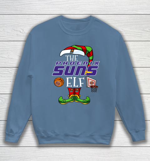 Phoenix Suns Christmas ELF Funny NBA Sweatshirt 6