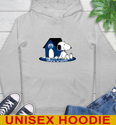 NHL Hockey Edmonton Oilers Snoopy The Peanuts Movie Shirt Hoodie 6