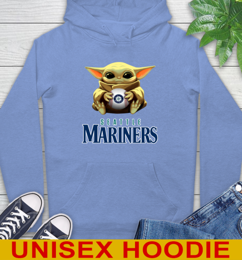 MLB Baseball Seattle Mariners Star Wars Baby Yoda Shirt 23