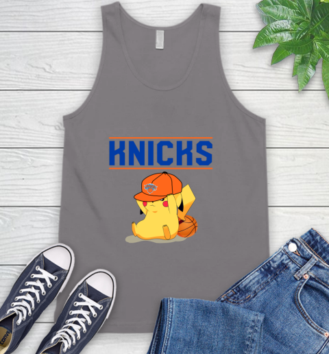 NBA Pikachu Basketball Sports New York Knicks Tank Top 7