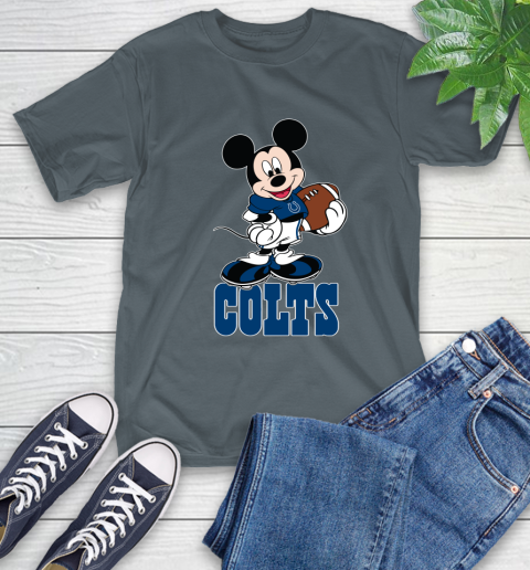 NFL Football Indianapolis Colts Cheerful Mickey Mouse Shirt T-Shirt 7